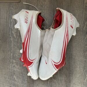 Nike Vapor Edge Pro 360 Football Cleats Mens Size 11.5 University Red Used
